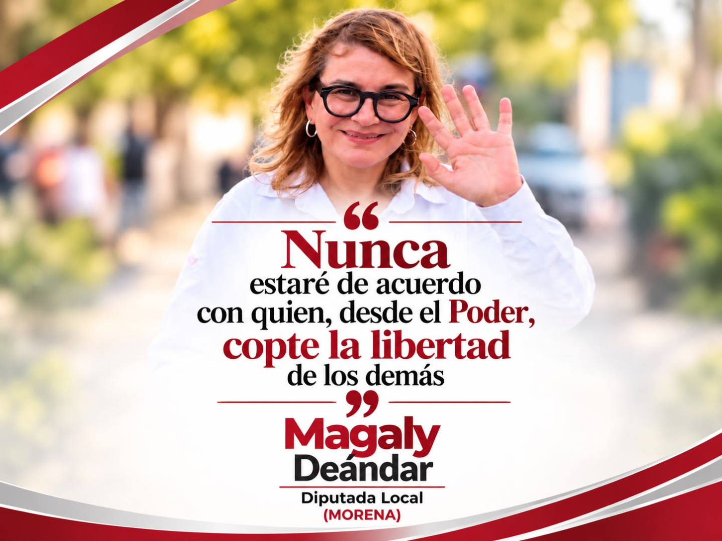 Siempre escucho al pueblo y me ajusto a lo que el pueblo manda...: Magaly