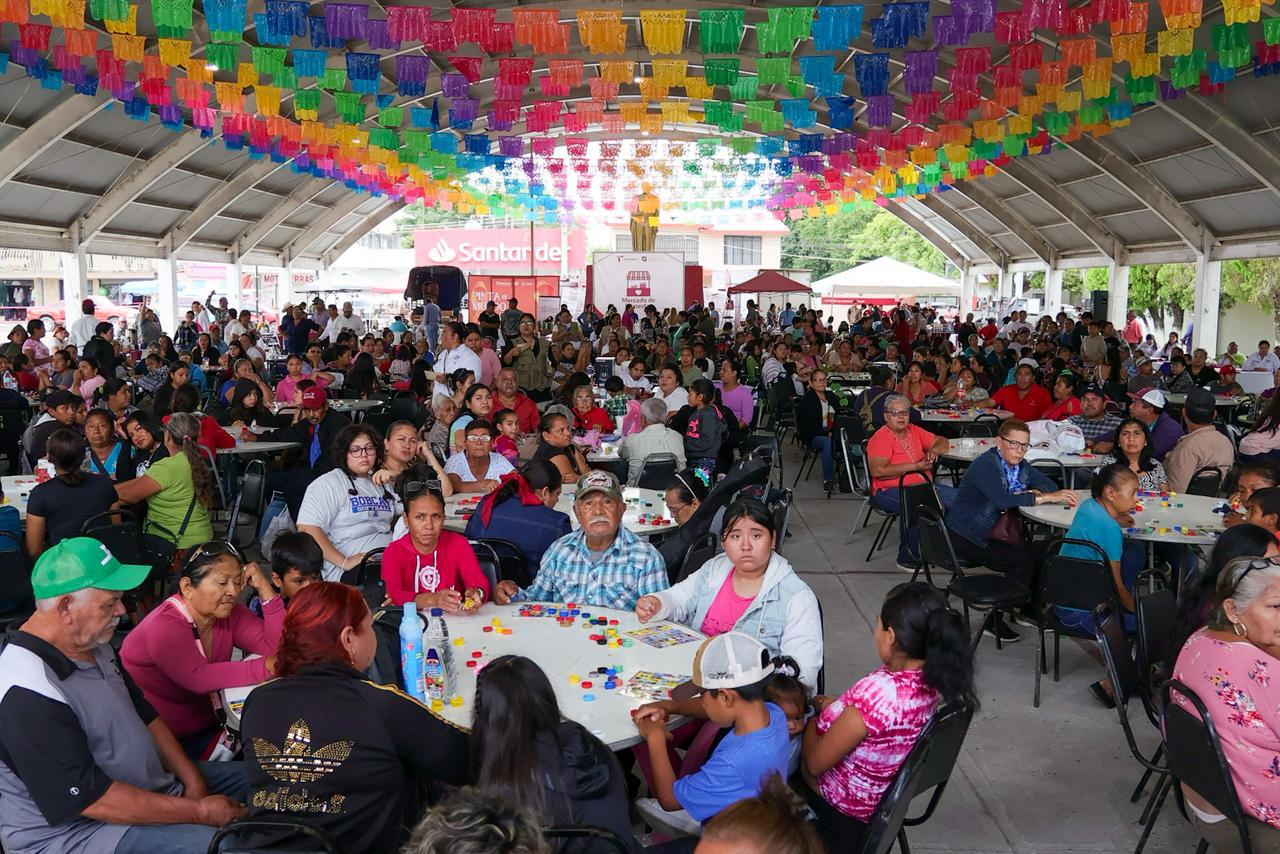 Lleva SEBIEN "Mercado del Bienestar", a Soto la Marina