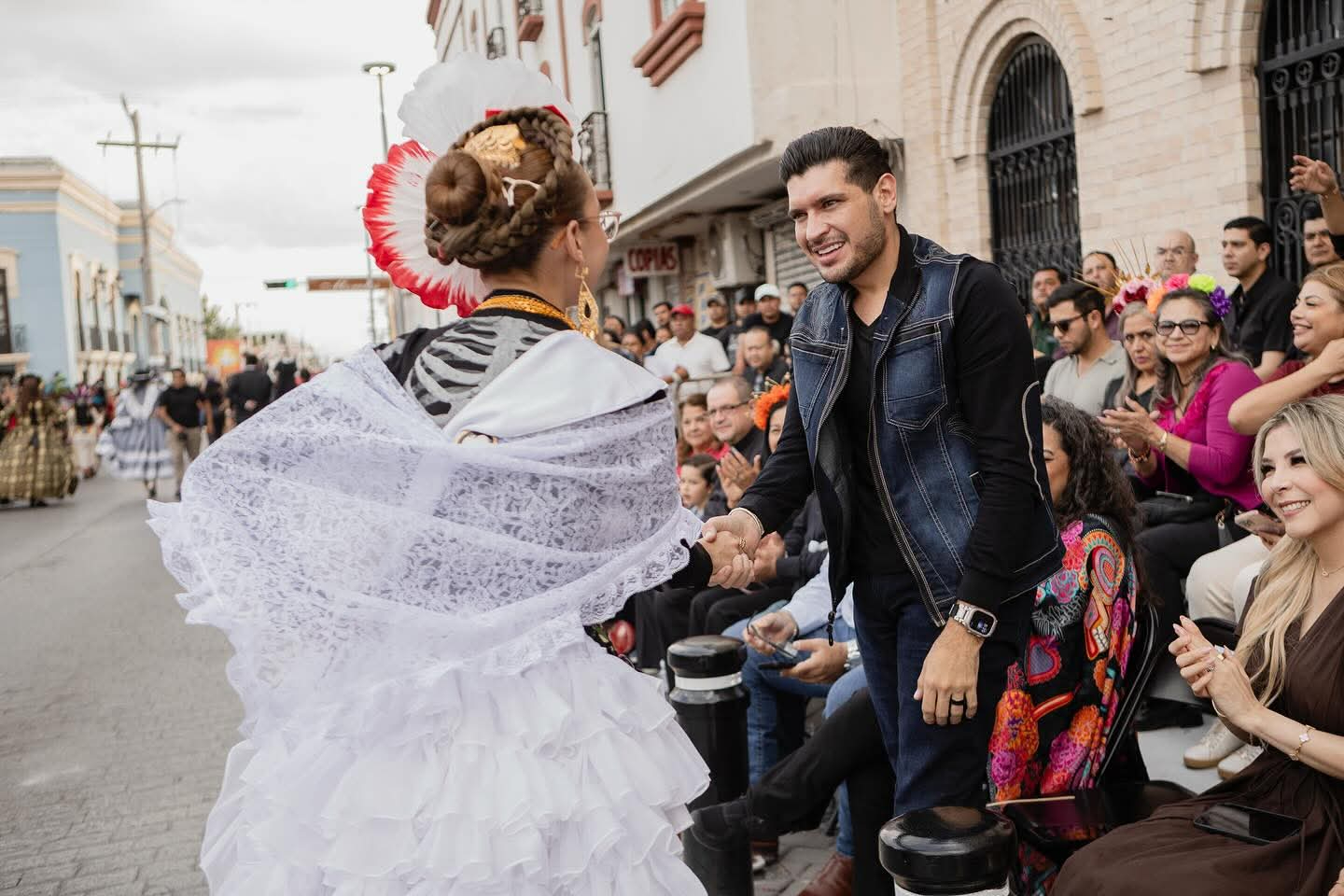 Matamoros celebra con gran éxito el Desfile de la huesuda 2025