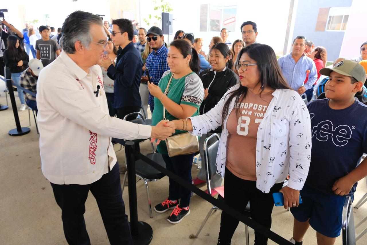 Estamos progresando en Tamaulipas por el bienestar de las familias: Américo Villarreal