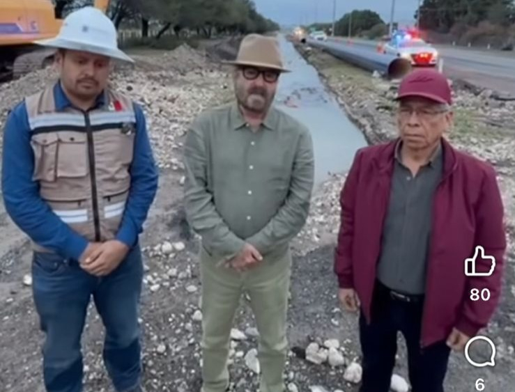 Compromiso de CONAGUA: Reparar daño y restaurar servicio de agua en menos de 36 horas...'