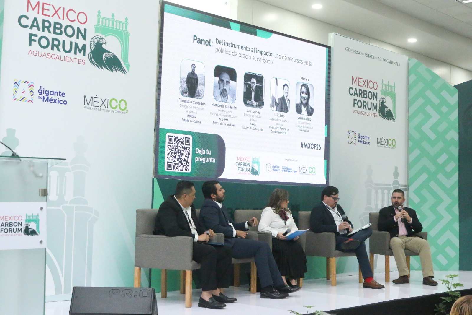 Posiciona Tamaulipas su experiencia ambiental en el México Carbon Forum 2026
