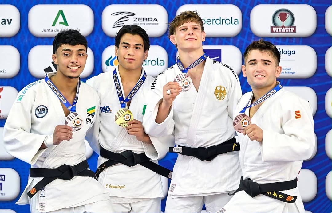 Sagastegui, judoca tamaulipeco, se corona en Málaga  en la Senior European Cup 2026