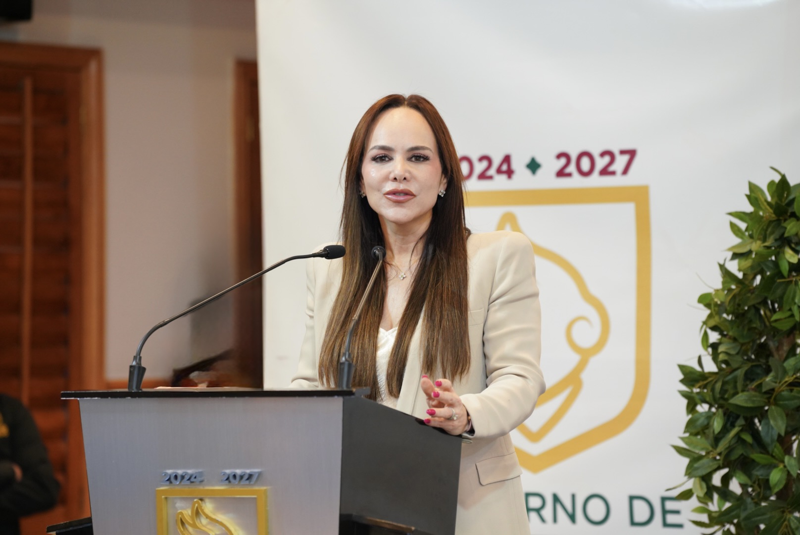 En NLD damos pasos firmes hacia modernizaión de Servicios...: Carmen Lilia