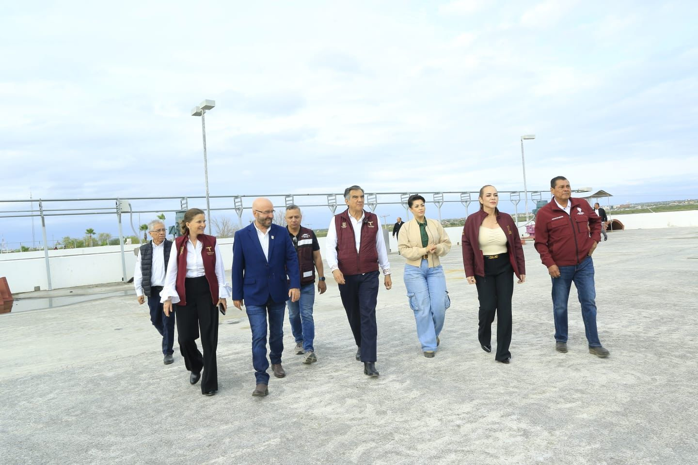 Supervisa Américo rehabilitación de tratadora de aguas  en Nuevo Laredo