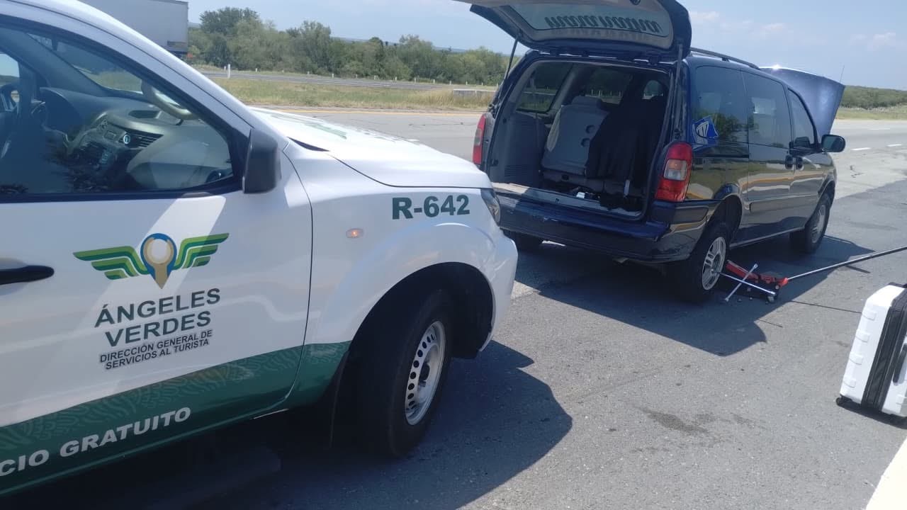 Atienden Ángeles Verdes a más de 3 mil 500 turistas en Tamaulipas