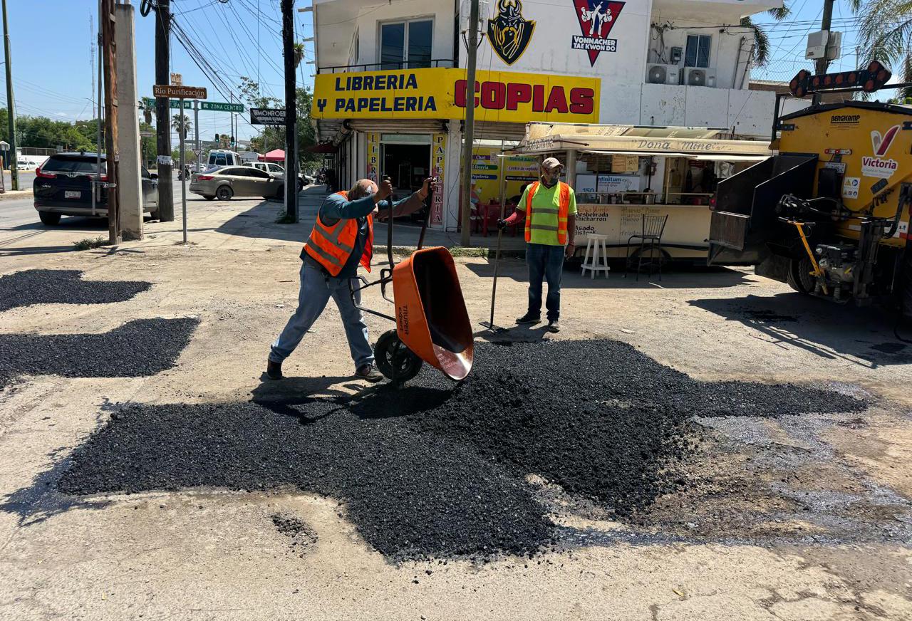 Rehabiltción permanente de calles, un esfuerzo sin pausa: Gattás