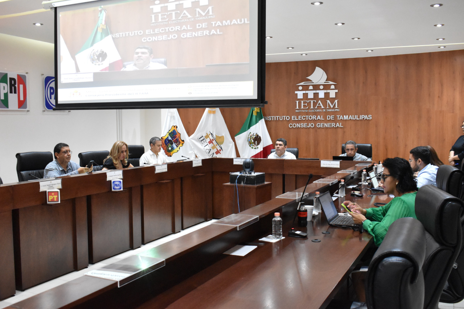 Cumplen Consejerías del IETAM con exposición de Informes