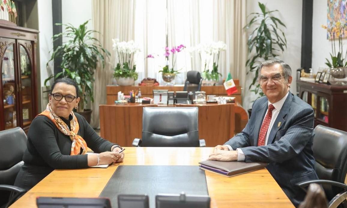 Se reune AVA con Secretaria de Gobernación