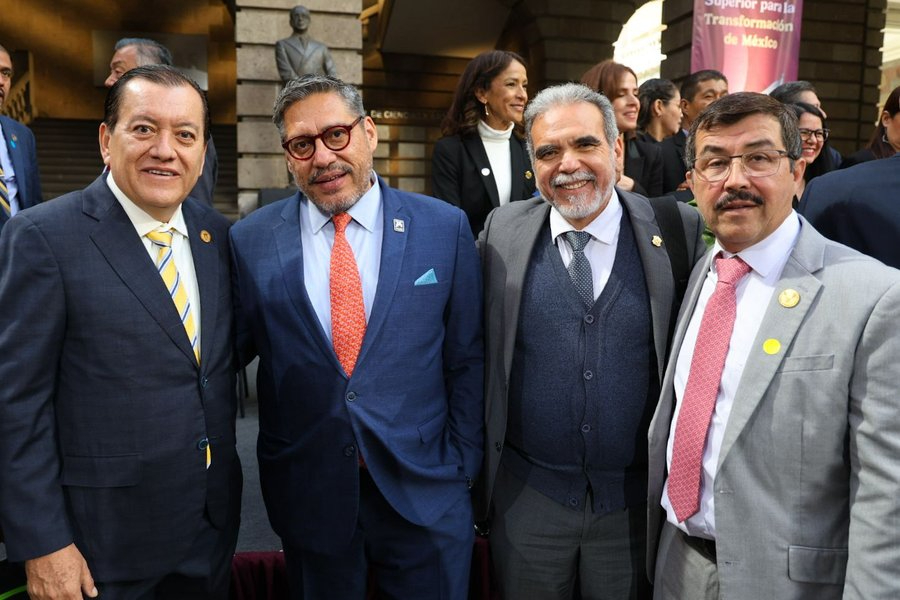Rector de la UAT asiste a reunión de universidades con Claudia Sheinbaum