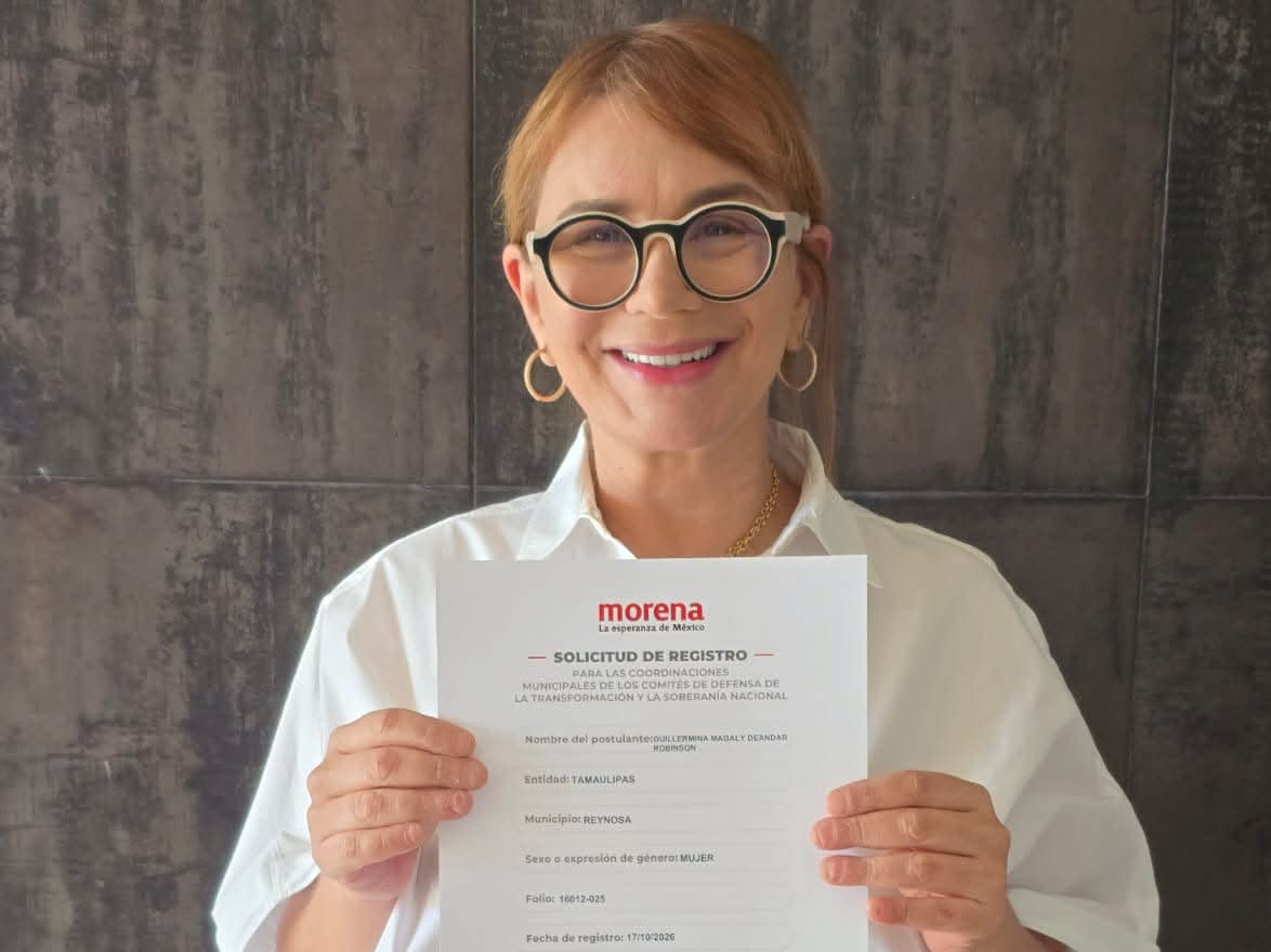 Se registra Magaly: 'Escuchar y caminar con el pueblo, seguirá siendo mi prioridad...'