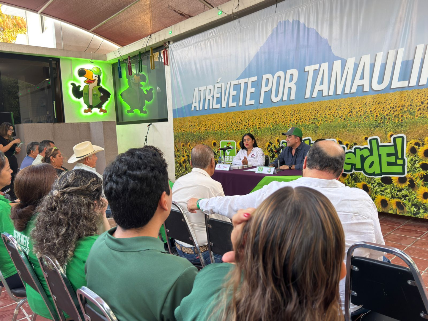 Gestionar incansablemente en favor de tamaulipecos (as), prioridad del Verde: Muñoz Cano