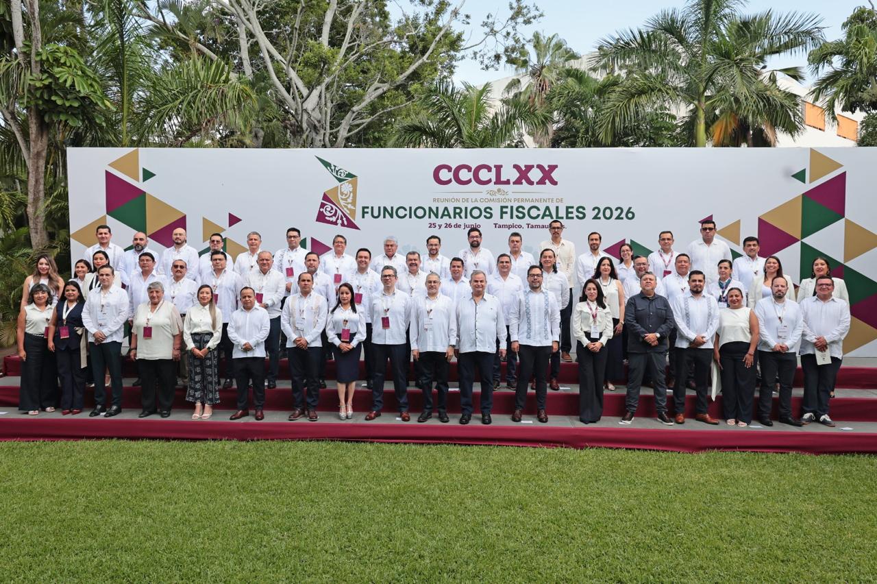 Finanzas públicas seguirán siendo herramienta de Desarrollo: Tamaulipas en Encuentro Nacional de Funcionarios Fiscales