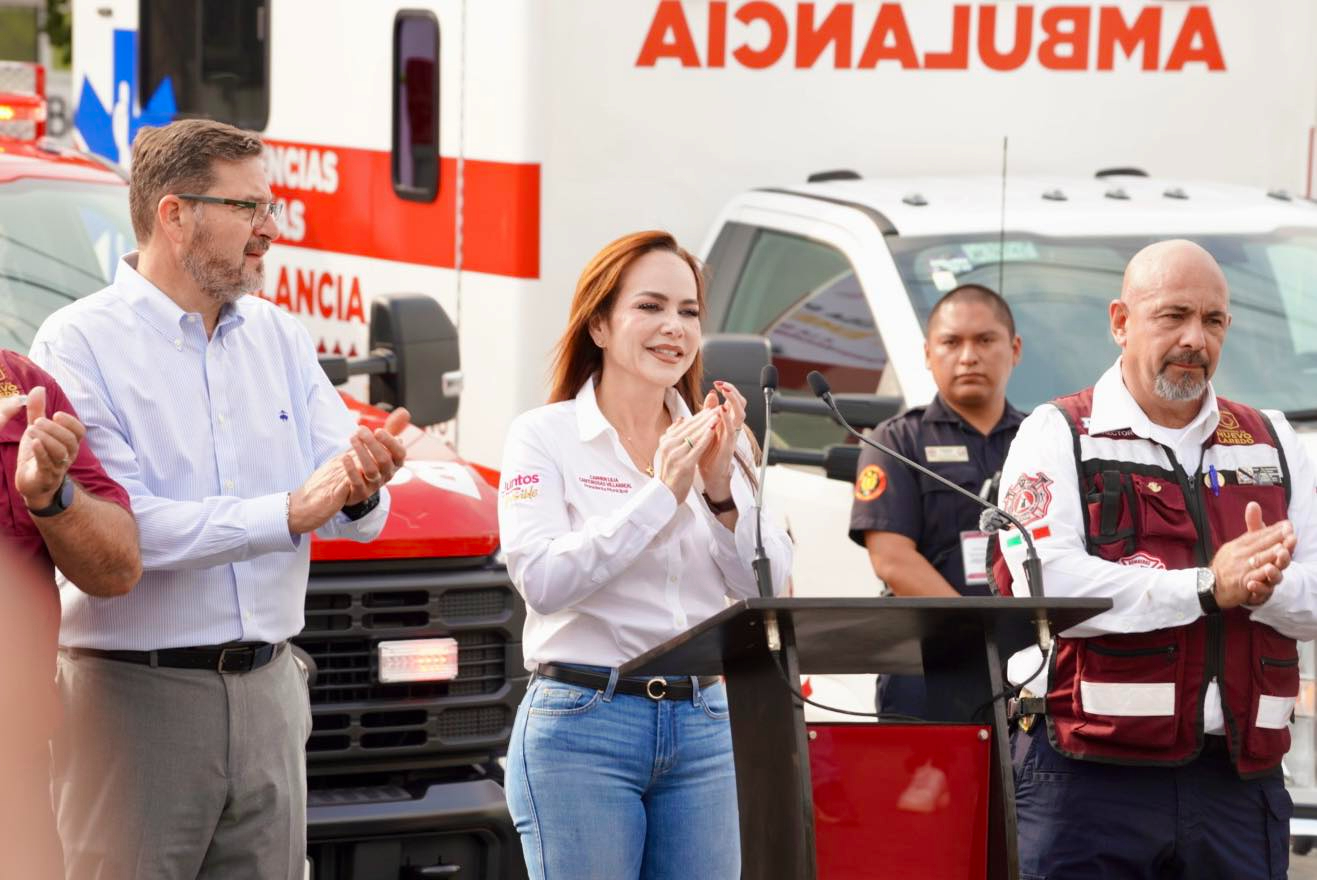Nuevo Laredo refuerza su sistema de emergencias con nuevas ambulancias