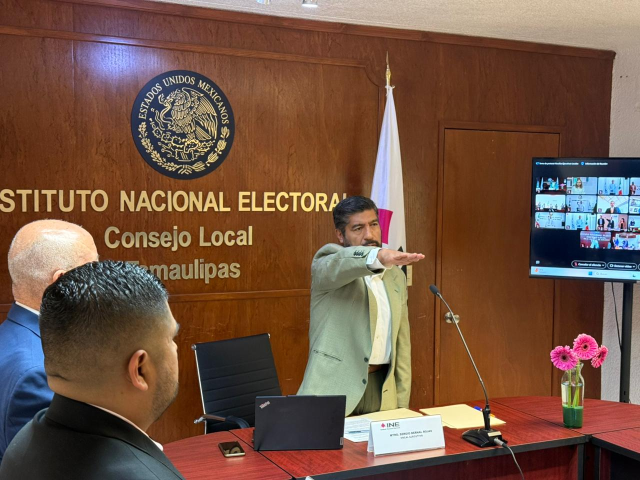 Asume Bernal Rojas INE-Tamaulipas; 'avanza Elección pese a Reforma...'