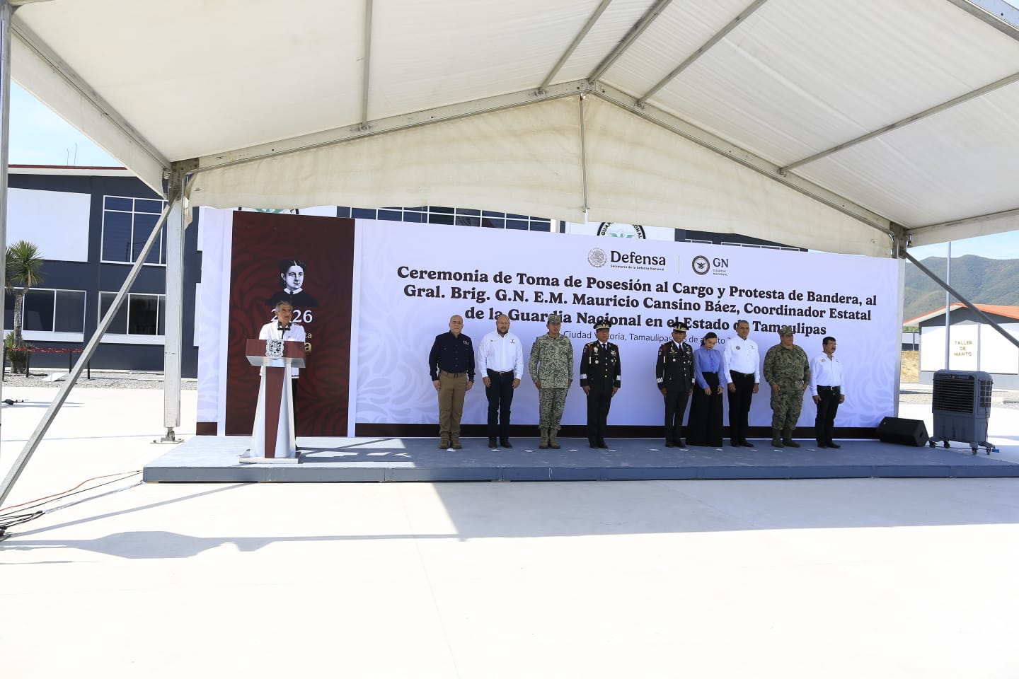 Atestigua AVA llegada de nuevo Coordinador-GN en el Estado; 'privilegiamos coordinación y confianza...'