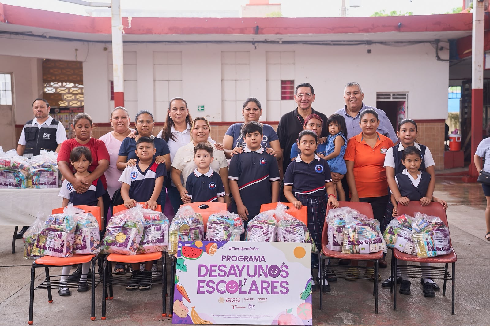 Redobla DIF-Tamaulipas Apoyos para Desayunos Escolares durante vacaciones