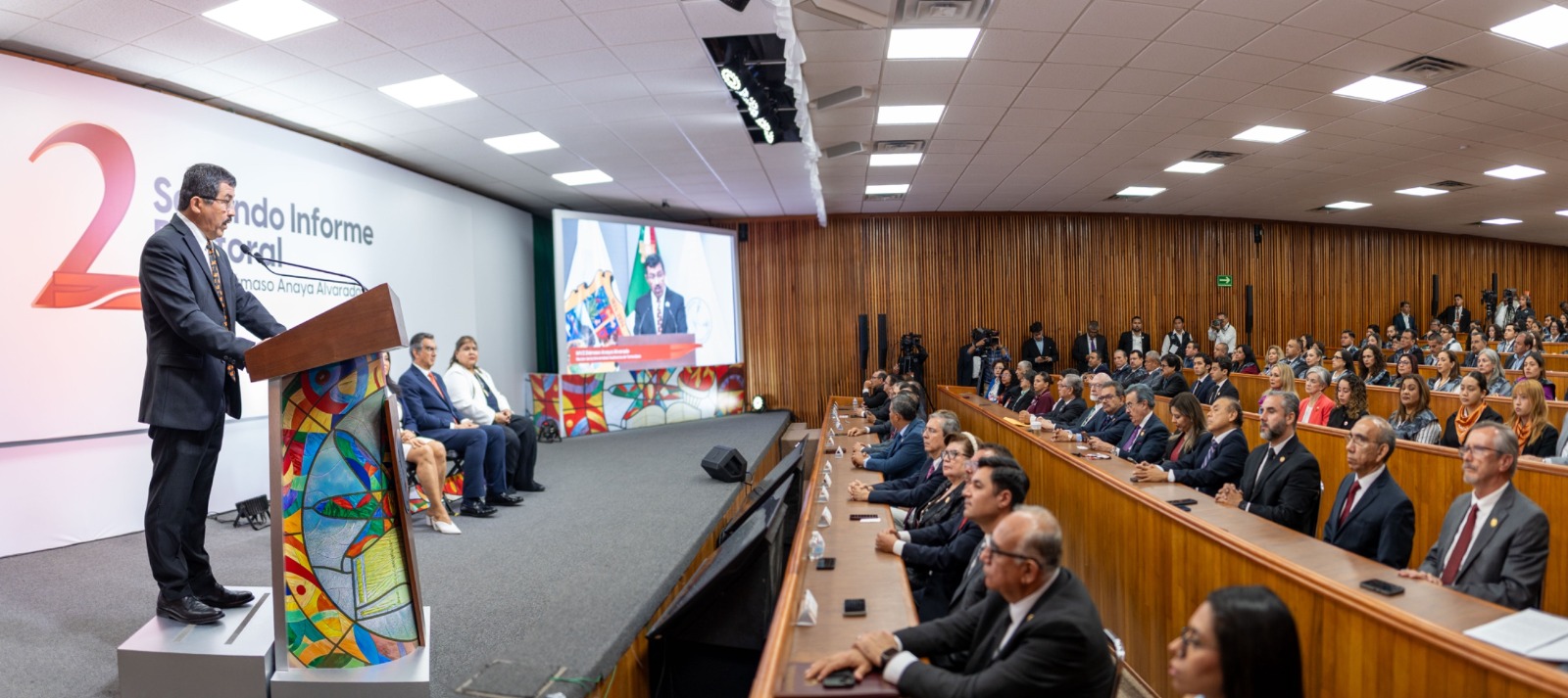 II Informe-UAT: 'Se consolida Universidad como pilar estratégico para el desarrollo de Tamaulipas: AVA