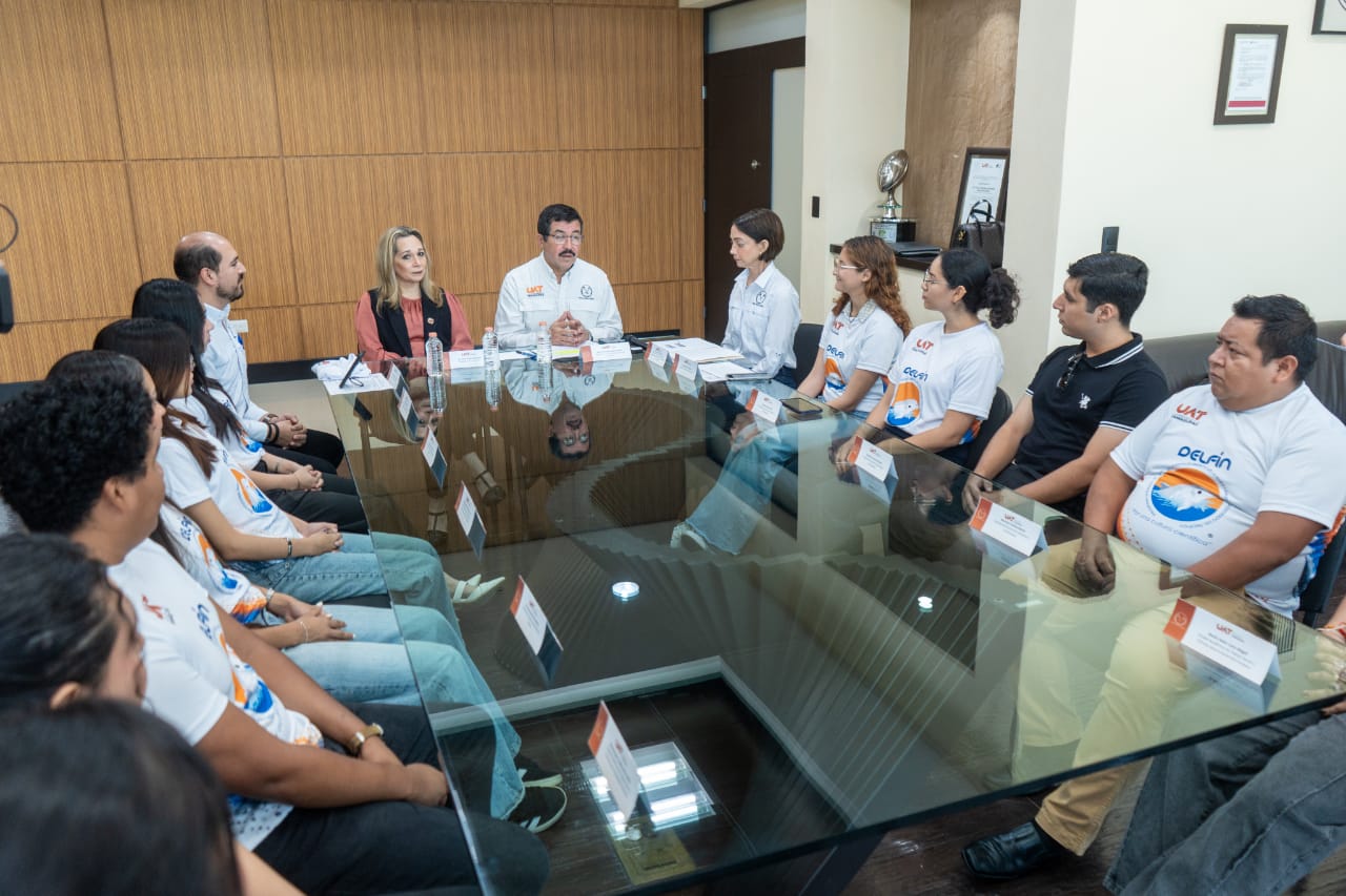 Participan 354 estudiantes de la UAT en programa de movilidad  Delfín 2026