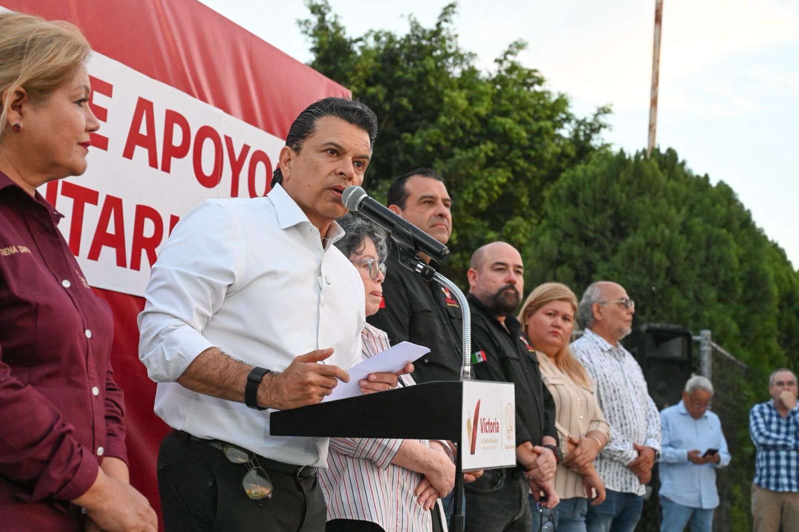 Tranquilidad, certeza y respaldo, compromisos con victorenses: Gattás