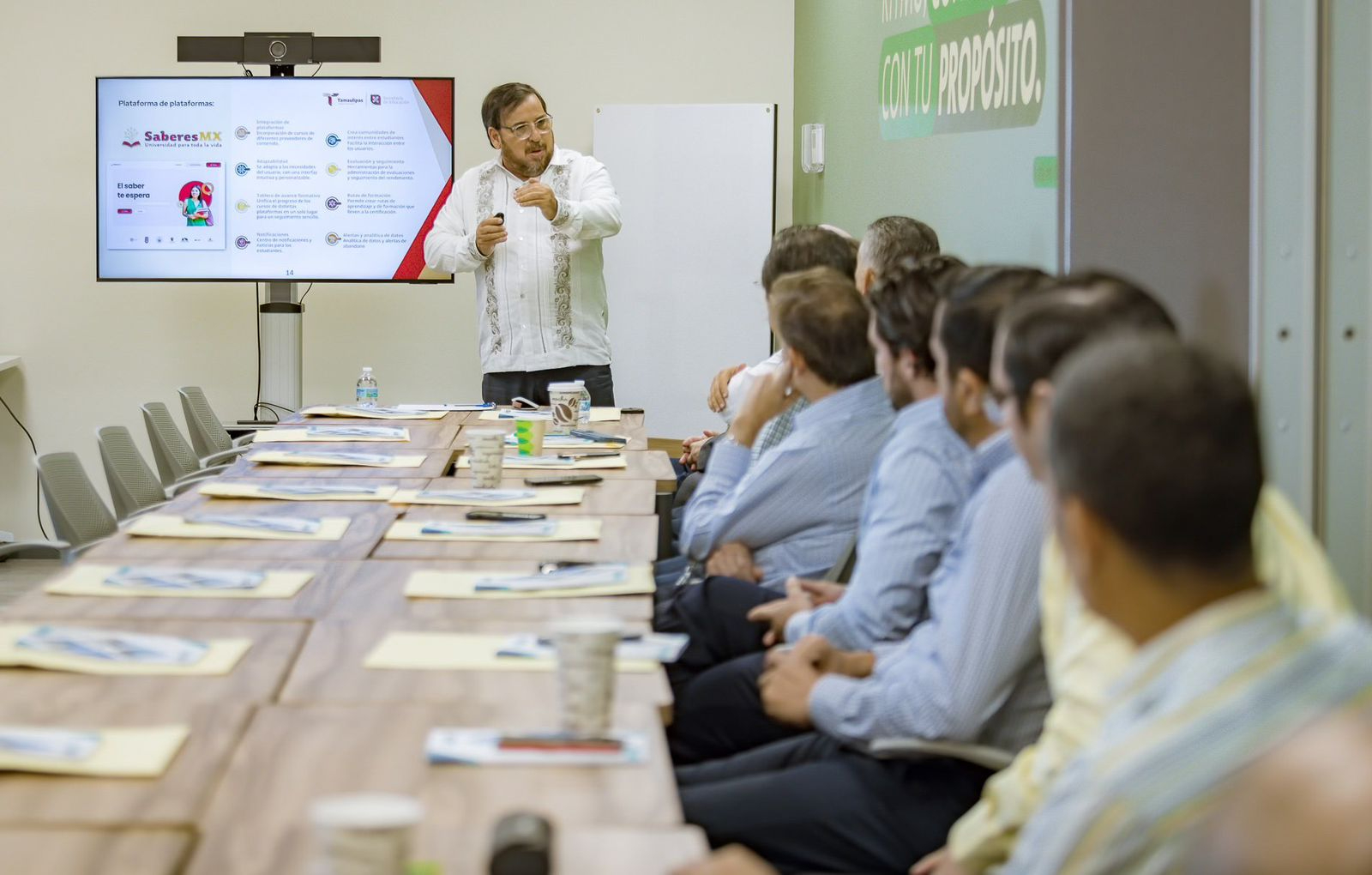 Participa Secretario de Educación en Comité de Enlace TecMilenio Tampico