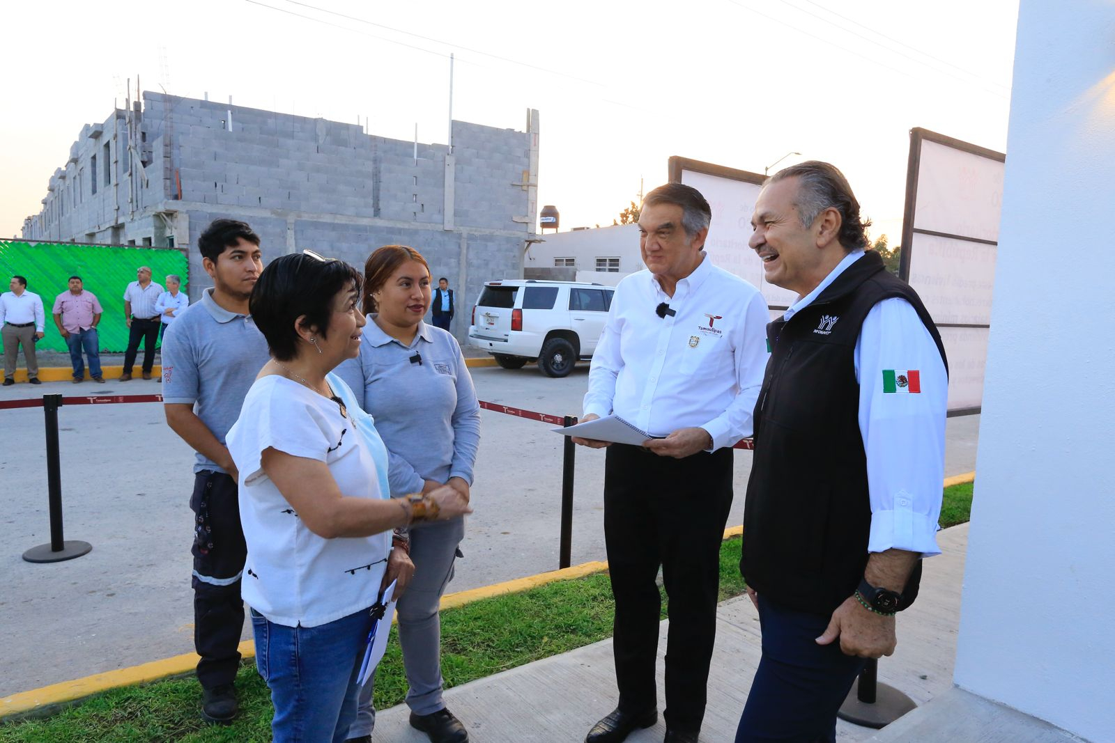 Entregan Sheinbaum, desde La Mañanera, y AVA y Oropeza aquí,  nuevas Viviendas a tamaulipecos