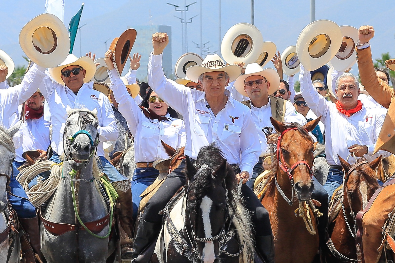 'Trabajamos, como pide la Presidenta Sheinbaum, por Soberanía y Grandeza de Tamaulipas y México'