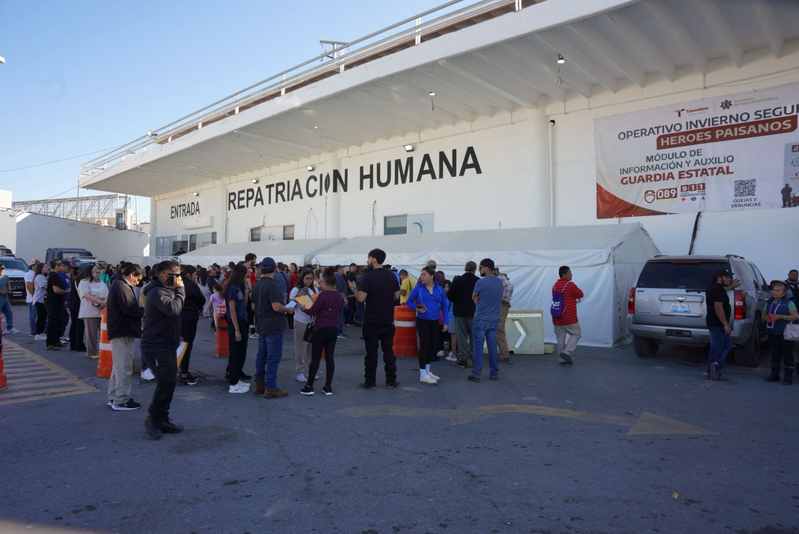 Es NLD el cruce más seguro y confiable para ingresar a México...: Paisanos