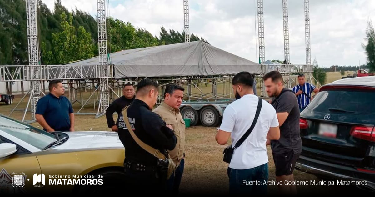 Gobierno de Matamoros brindará seguridad para el Festival Agaveros