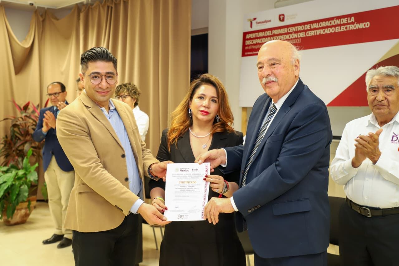 Inaugura Salud Centro de Valoración y expedición del certificado de discapacidad