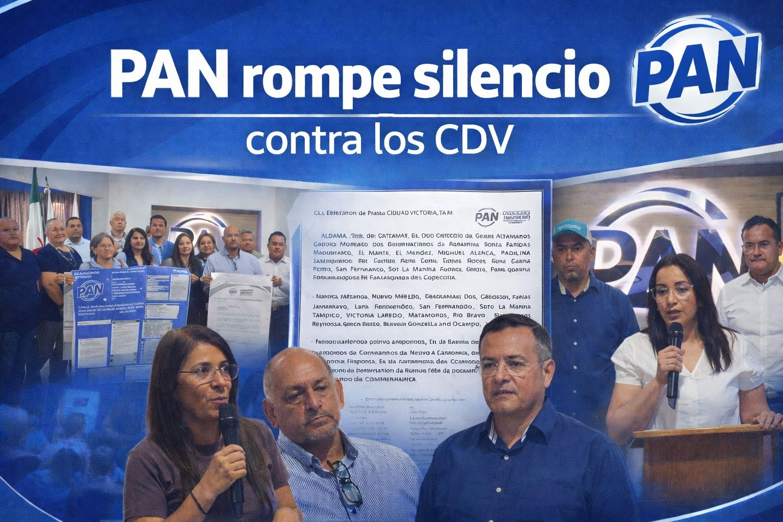 Busca 'insurrección azul' anular el control de los CDV sobre CDE del PAN; 'tienen congelado proceso de sucesión'