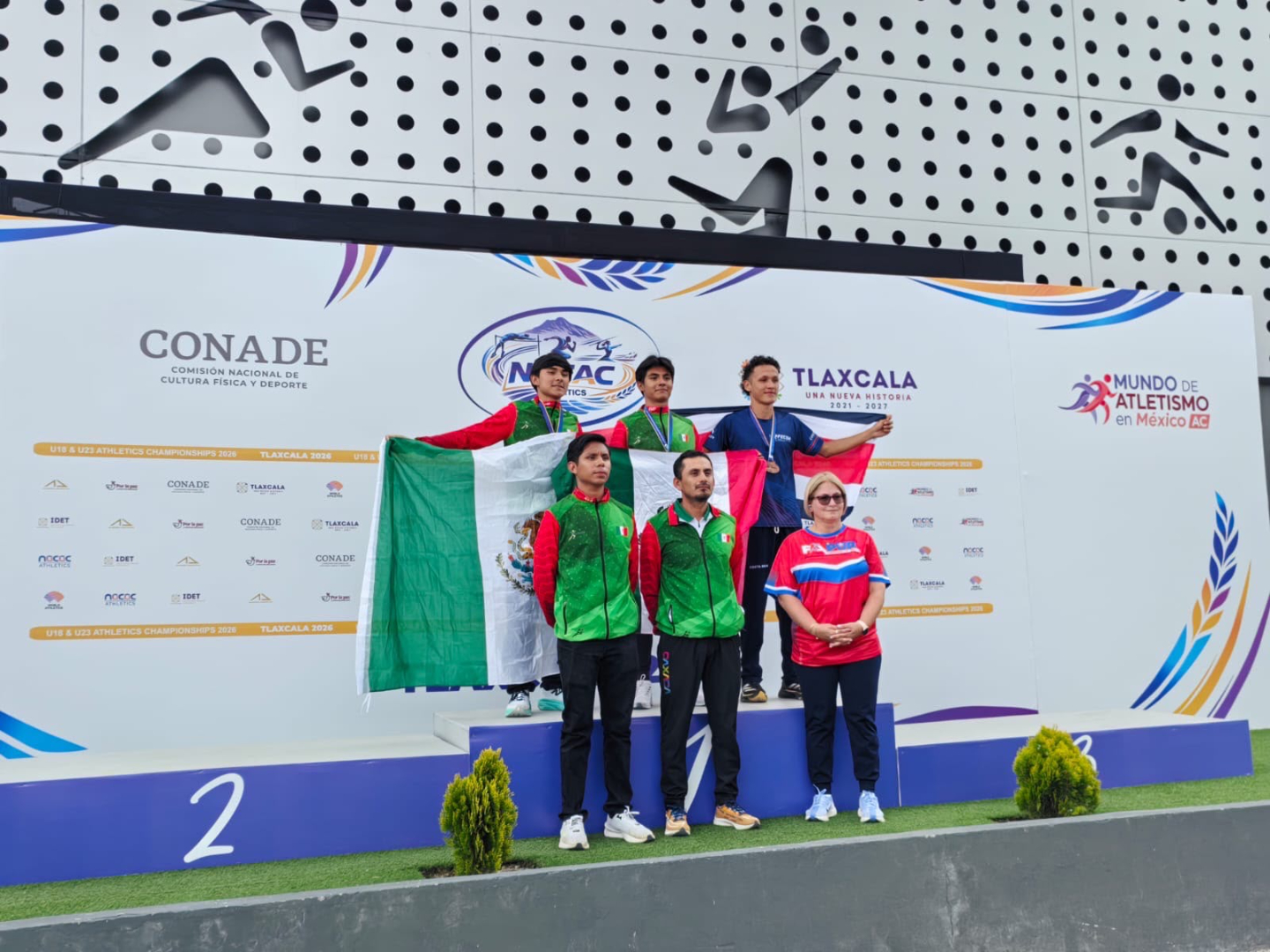 Se lleva Tamaulipas oro y plata en el Campeonato NACAC Sub-18