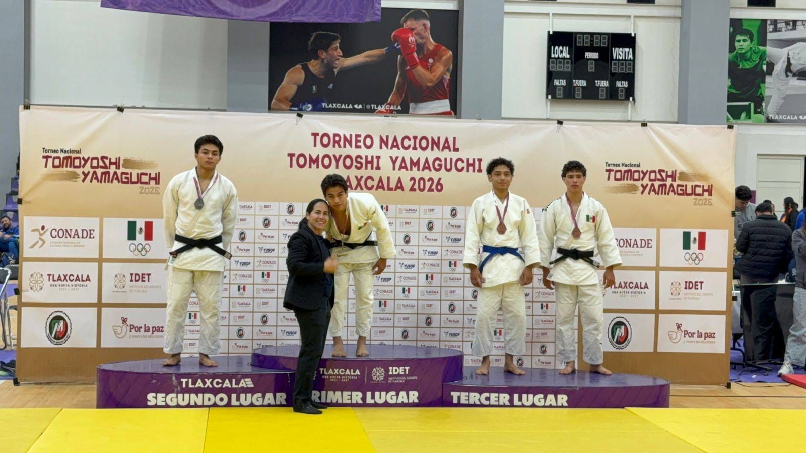 Conquista alumno-UAT Campeonato Nacional de Judo 2026 en Tlaxcala