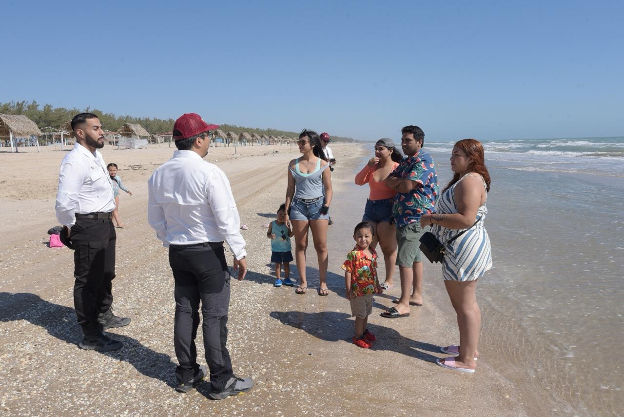 Monitorea Tamaulipas playas para garantizar entornos limpios a visitantes